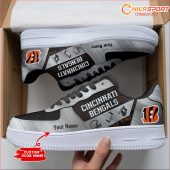 Cincinnati Bengals Personalized AF1 Shoes Unique Fan Gift Idea - soulcals