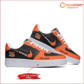 Cincinnati Bengals Personalized AF1 Shoes Unique Gift For Fans - soulcals