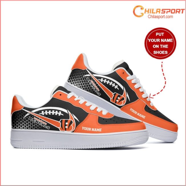 Cincinnati Bengals Personalized AF1 Shoes Unique Stylish Fan Gift - soulcals