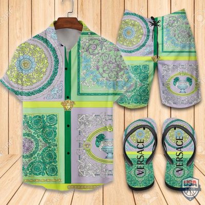Versace Hawaiian Shirt Beach Short 13 - Hot Sale 2025