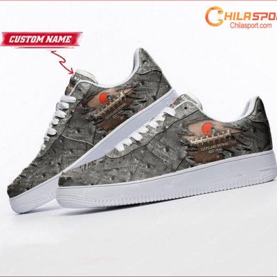Cleveland Browns Air Low Top AF1 Sneakers - Stylish Comfort For Men Women - soulcals