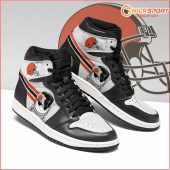 Cleveland Browns NFL Air Jordan 1 High Top Sneakers Stylish Gift For Fans - soulcals