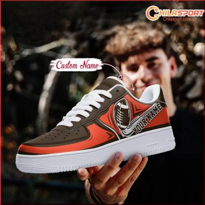 Cleveland Browns NFL Air Low Top AF1 Sneakers Shoes for Stylish Comfort Gift Ideas Men and Women - soulcals