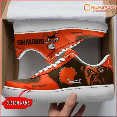 Cleveland Browns NFL Air Low Top AF1 Sneakers Shoes For Stylish Men And Women Gifts - soulcals