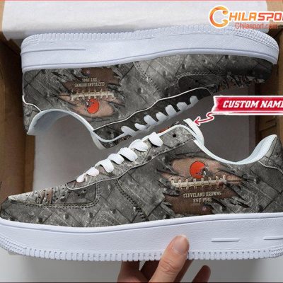 Cleveland Browns NFL Air Low Top AF1 Sneakers Shoes Stylish Comfortable Gift For Fans - soulcals