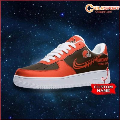 Cleveland Browns NFL Air Low Top AF1 Sneakers Shoes Stylish Gift for Men Women - soulcals