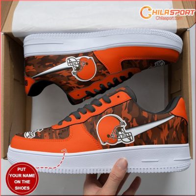 Cleveland Browns NFL Air Low Top AF1 Sneakers Stylish and Comfortable Shoes for Men and Women - soulcals