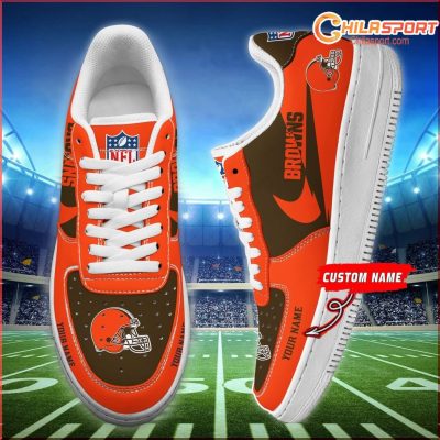 Cleveland Browns NFL Air Low Top AF1 Sneakers Stylish Comfortable Shoes For Men And Women - soulcals