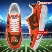 Cleveland Browns NFL Air Sneakers Stylish Comfort Shoes Gift Ideas For Men And Women - soulcals