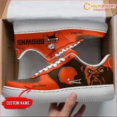 Cleveland Browns Personalized AF1 Shoes Unique Fan Gift Idea - soulcals