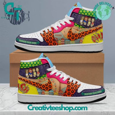 Phish Band Summer Tour 2025 Limited Edition Air Jordan 1 Sneaker - Creativteeshop