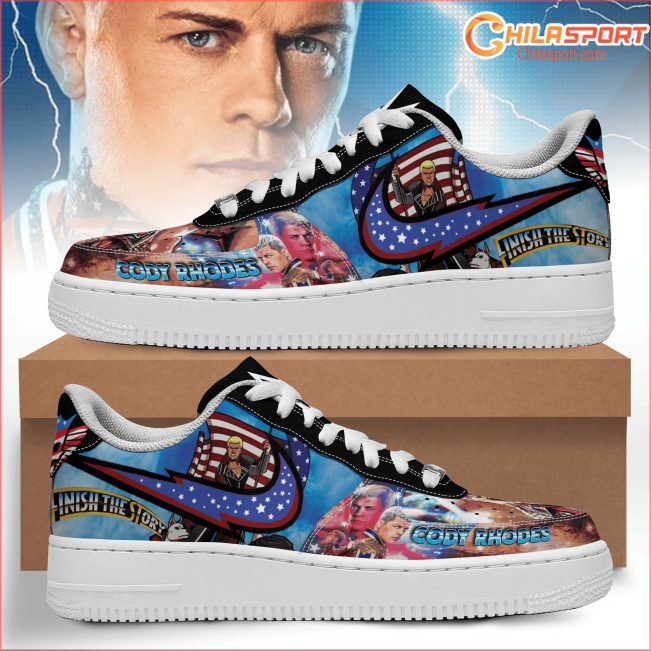 Cody Rhodes Air Low Top AF1 Sneakers Stylish Unisex Shoes Perfect For Sneakerheads - soulcals