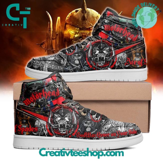 Motorhead Rock Band Air Jordan 1 Sneaker - soulcals.com