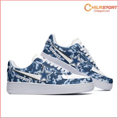 Dallas Cowboys Air Low Top AF1 Sneakers - Stylish Fan Gear - New Arrival - soulcals