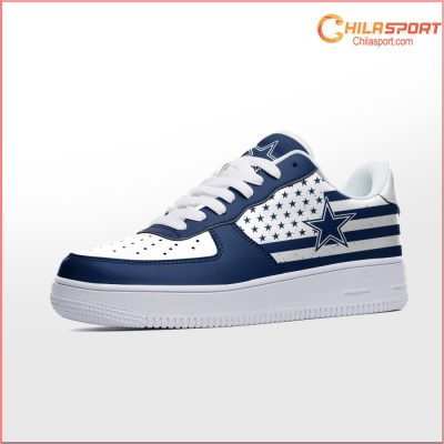 Dallas Cowboys Air Low Top AF1 Sneakers - Stylish Fan Shoes Collection - soulcals
