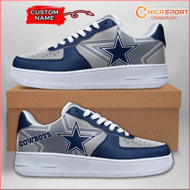 Dallas Cowboys Air Low Top AF1 Sneakers - Stylish Gift for Men & Women New Arrival - soulcals