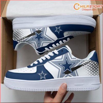 Dallas Cowboys Air Low Top AF1 Sneakers - Stylish Trendy Fan Gear New Arrival - soulcals