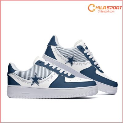Dallas Cowboys Air Low Top AF1 Sneakers - Stylish Trendy Fan Shoes - soulcals