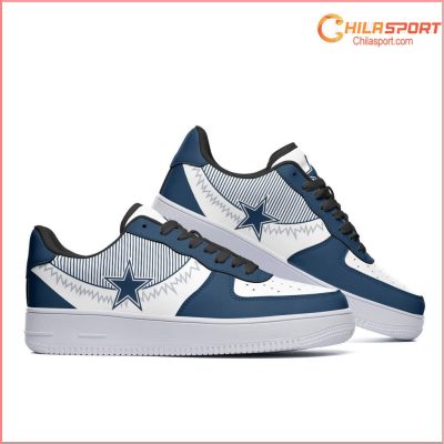 Dallas Cowboys Air Low Top AF1 Sneakers - Stylish Trendy Fan Shoes - soulcals