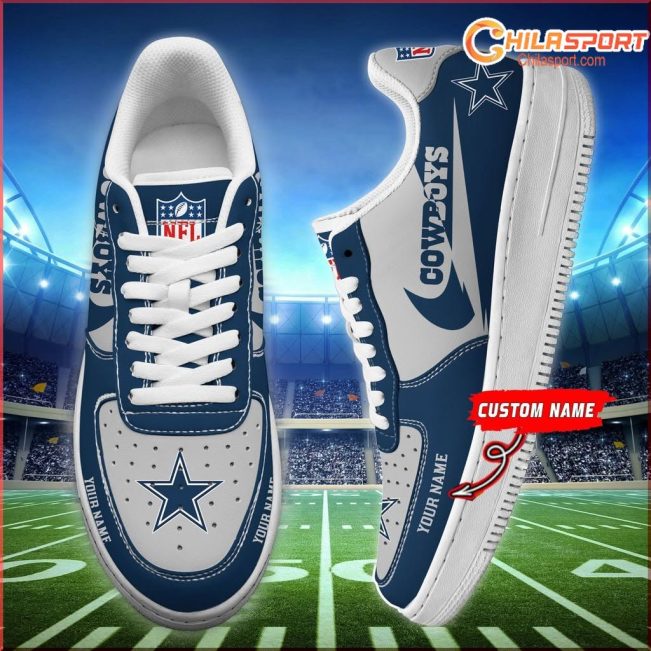 Dallas Cowboys NFL Air Low Top AF1 Sneakers Shoes for Men and Women Stylish Sport - soulcals
