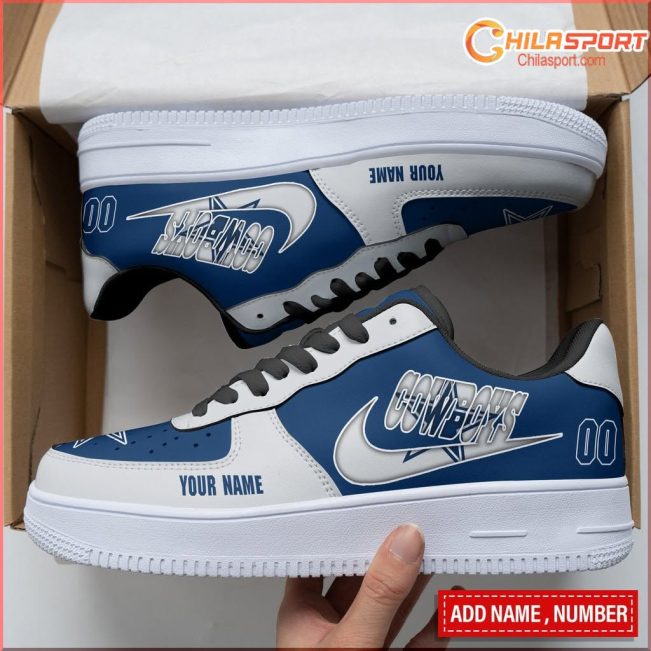 Dallas Cowboys NFL Air Low Top AF1 Sneakers Shoes for Men Women Stylish Gift Comfortable - soulcals