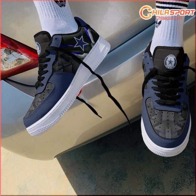 Dallas Cowboys NFL Air Low Top AF1 Sneakers Shoes Official Stylish Footwear For Men And Women - soulcals