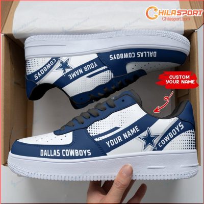 Dallas Cowboys NFL Air Low Top AF1 Sneakers Shoes Perfect for Men and Women Football Fans - soulcals