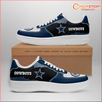 Dallas Cowboys NFL Air Low Top AF1 Sneakers Shoes Stylish Sports Footwear For Men And Women - soulcals