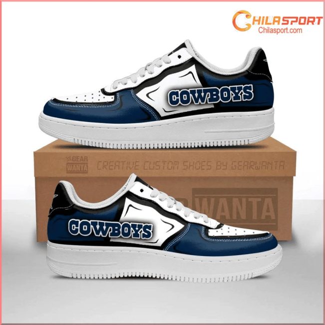 Dallas Cowboys NFL Air Low Top AF1 Sneakers - Stylish Fan Gear For Men & Women - soulcals
