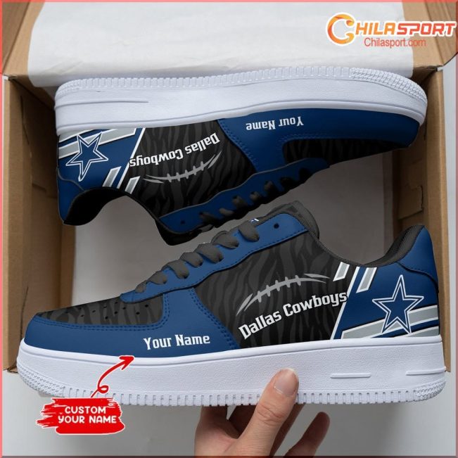 Dallas Cowboys NFL Air Low Top AF1 Sneakers - Stylish Gift For Fans - soulcals