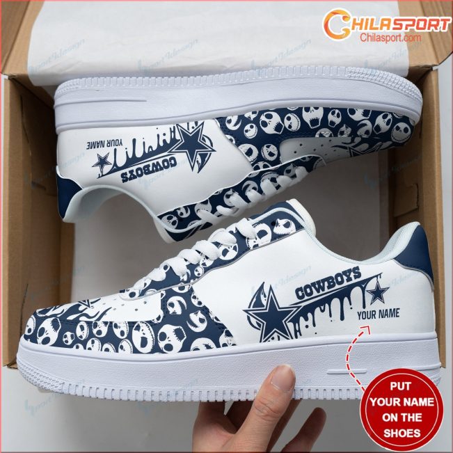 Dallas Cowboys NFL Air Low Top AF1 Sneakers Stylish Shoes Gift Sale - soulcals