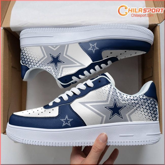 Dallas Cowboys NFL Air Low Top AF1 Sneakers Stylish Trendy AF1 Shoes - soulcals