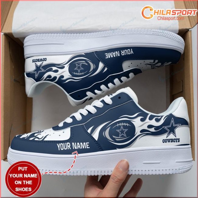 Dallas Cowboys NFL Air Low Top AF1 Sneakers - Stylish Trendy Comfort Gift - soulcals