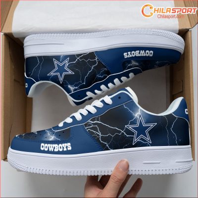 Dallas Cowboys NFL Air Low Top AF1 Sneakers - Stylish Trendy Footwear Gift - soulcals