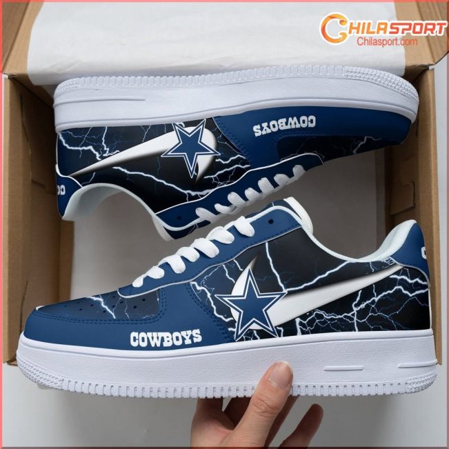 Dallas Cowboys NFL Air Low Top AF1 Sneakers - Stylish Trendy Gift For Fans - soulcals