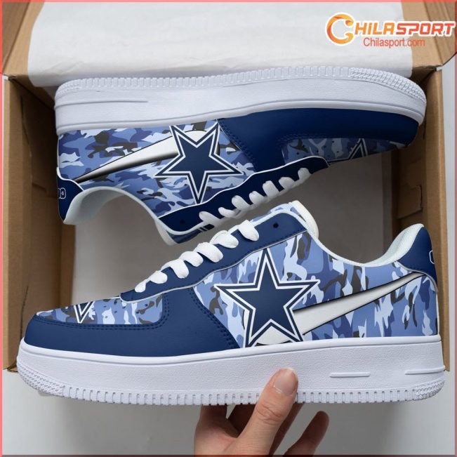 Dallas Cowboys NFL Air Low Top AF1 Sneakers Stylish Trendy Gift Idea - soulcals