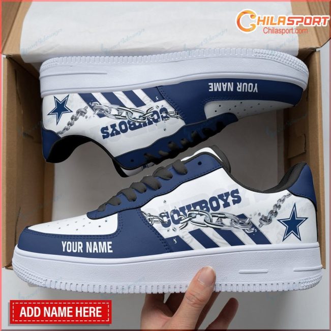 Dallas Cowboys NFL Air Low Top AF1 Sneakers - Stylish Trendy Gift New Arrival - soulcals