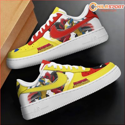 Deadpool Wolverine Air Low Top AF1 Sneakers Stylish Comfortable Shoes Gift Ideas for Men and Women - soulcals