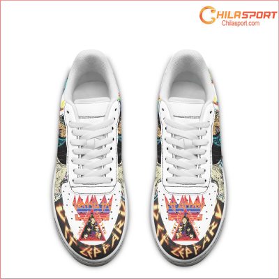 Def Leppard Air Low Top AF1 Sneakers Stylish Rock and Roll Shoes for Everyone - soulcals