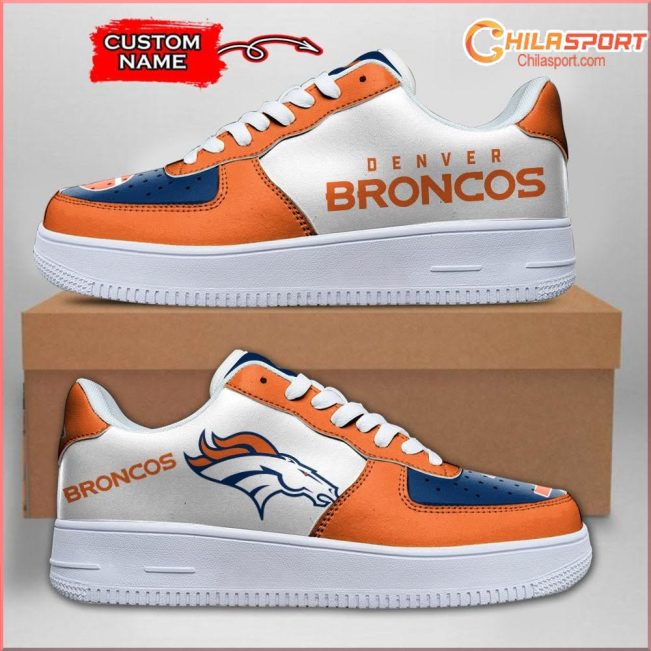 Denver Broncos NFL Air Low Top AF1 Sneakers Shoes For Men And Women Official Fan Gear - soulcals