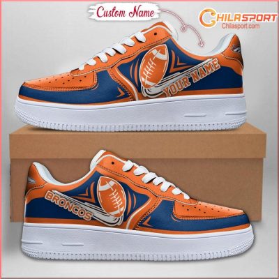 Denver Broncos NFL Air Low Top AF1 Sneakers Shoes Official Fan Gear For Men Women - soulcals