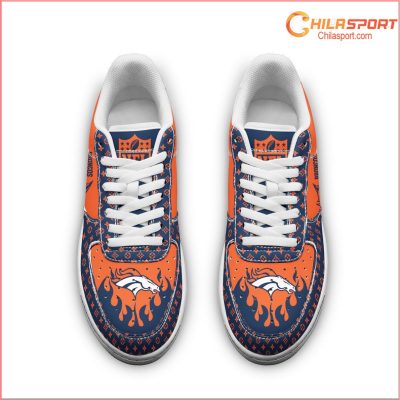 Denver Broncos NFL Air Low Top AF1 Sneakers Shoes Stylish Gift Ideas For Fans - soulcals