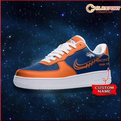 Denver Broncos NFL Air Low Top AF1 Sneakers - Stylish Trendy Comfort - soulcals