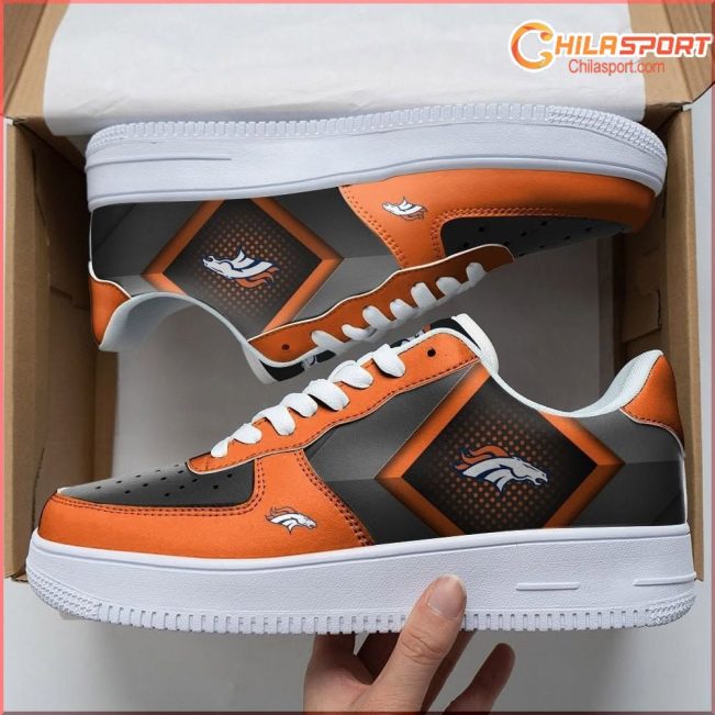 Denver Broncos NFL Air Low Top AF1 Sneakers Stylish Trendy Shoes - soulcals