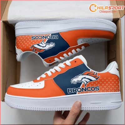 Denver Broncos Stylish Air Low Top AF1 Sneakers - Fan Gear For Men Women - soulcals