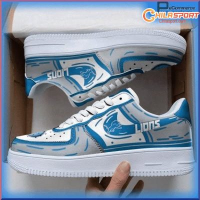 Detroit Lions Air Low Top AF1 Sneakers - Stylish Fan Shoes Gift - soulcals