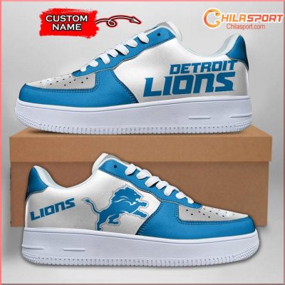 Detroit Lions Air Low Top AF1 Sneakers - Stylish Trendy Gift - soulcals