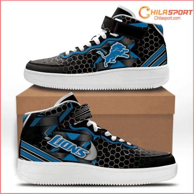 Detroit Lions High Top Sneakers for Fans - soulcals