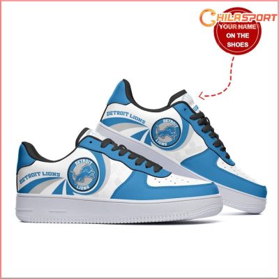 Detroit Lions NFL Air Low Top AF1 Sneakers Shoes Official Fan Gear For Men And Women - soulcals