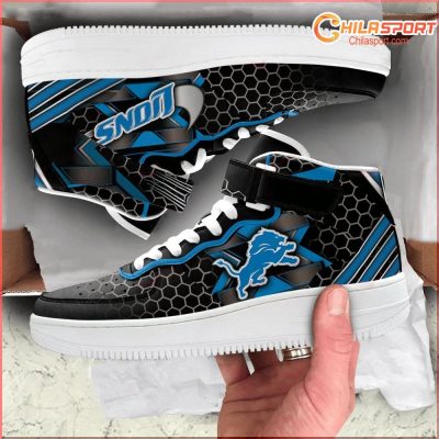 Detroit Lions NFL Air Low Top AF1 Sneakers - Stylish Trendy Shoes - soulcals